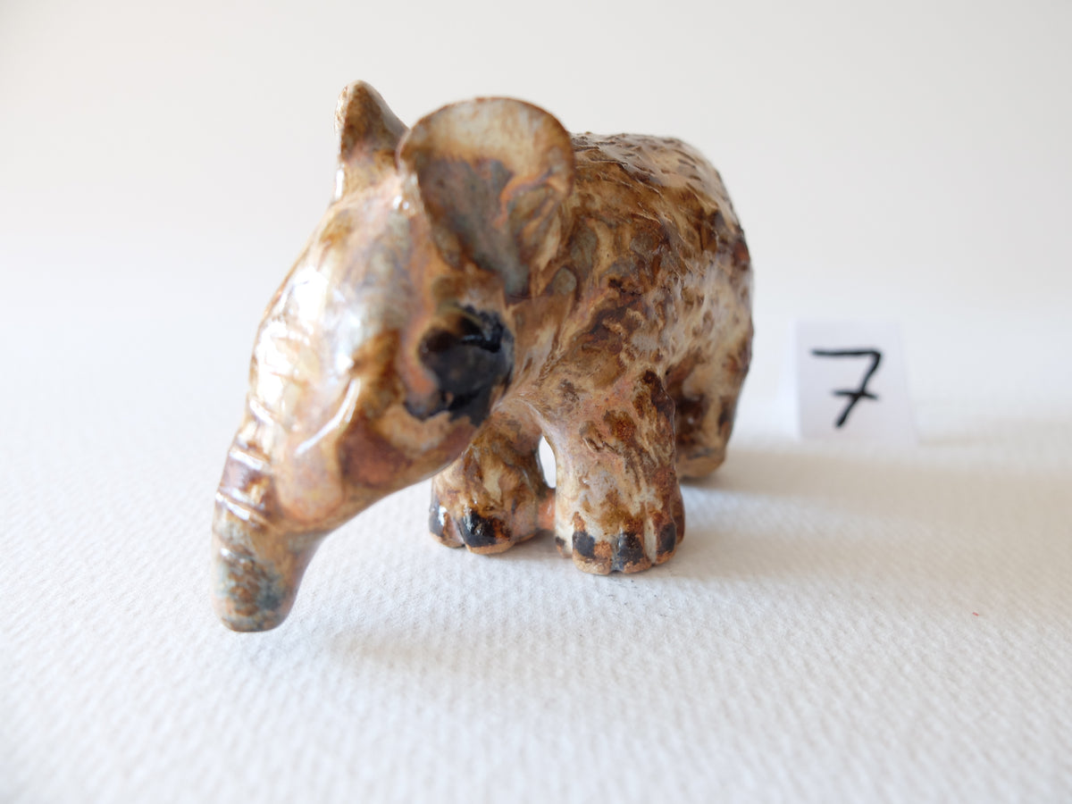 The Tapir (#7) – Handcrafted Ceramic Sculpture