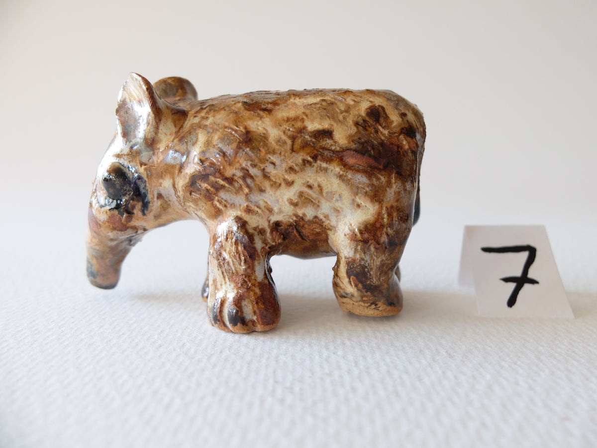 The Tapir (#7) – Handcrafted Ceramic Sculpture