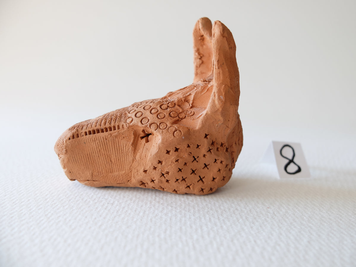 The Babylonian Donkey (#8) – Handcrafted Ceramic Sculpture