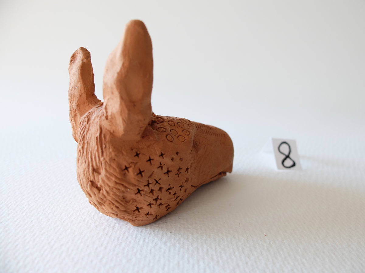 The Babylonian Donkey (#8) – Handcrafted Ceramic Sculpture