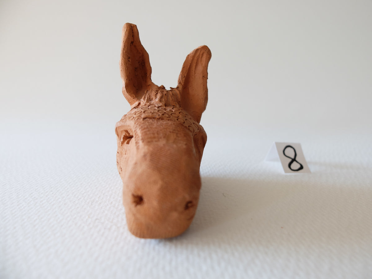 The Babylonian Donkey (#8) – Handcrafted Ceramic Sculpture