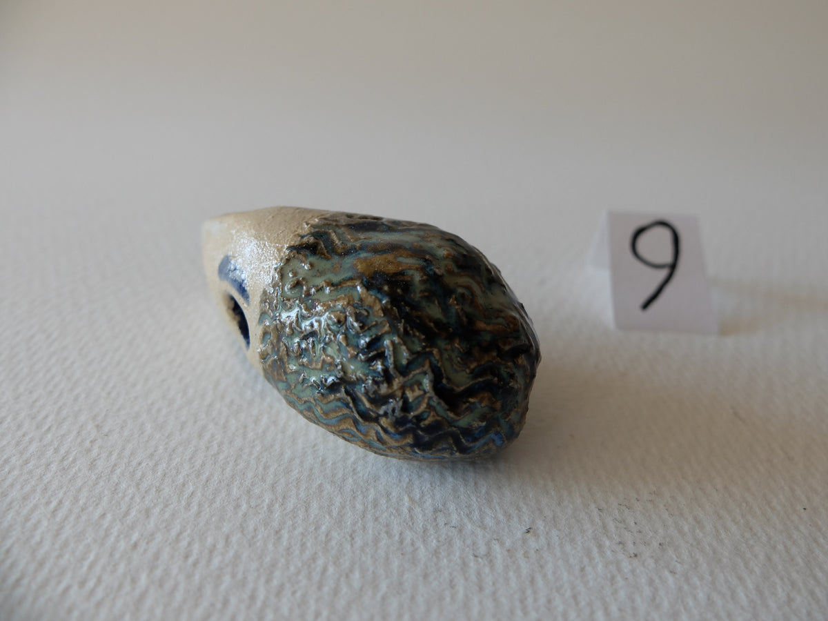 The Hedgehog Bird (#9) – Handcrafted Ceramic Sculpture