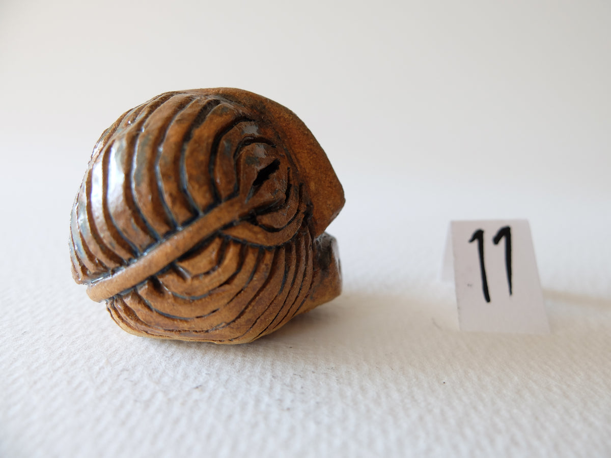 The Kifwebe Head (#11) – Handcrafted Ceramic Sculpture