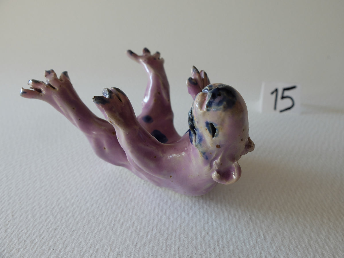 The Playful Creature (#15) – Handcrafted Ceramic Animal Figurine