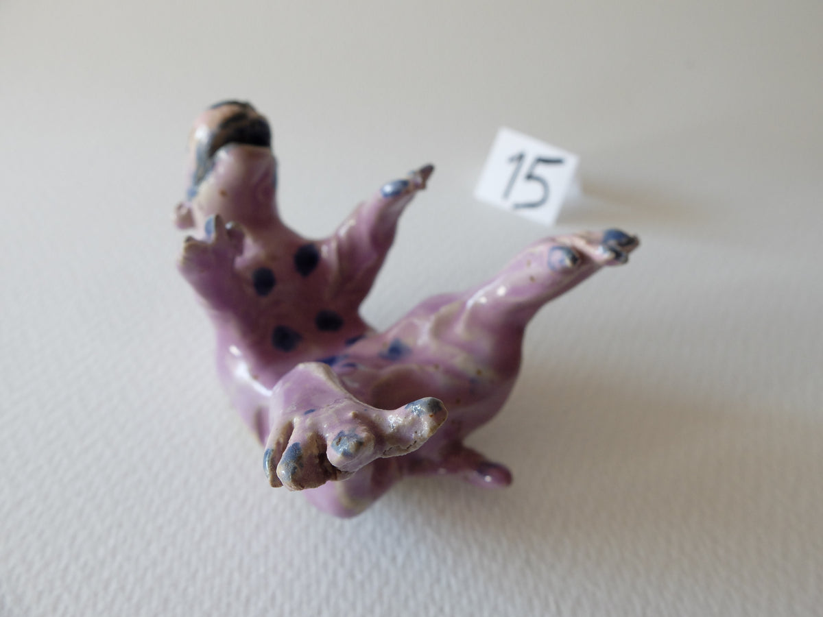 The Playful Creature (#15) – Handcrafted Ceramic Animal Figurine