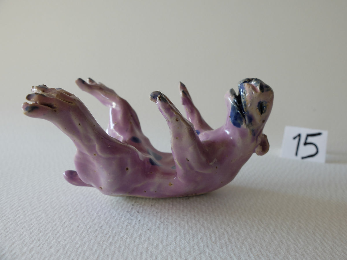 The Playful Creature (#15) – Handcrafted Ceramic Animal Figurine