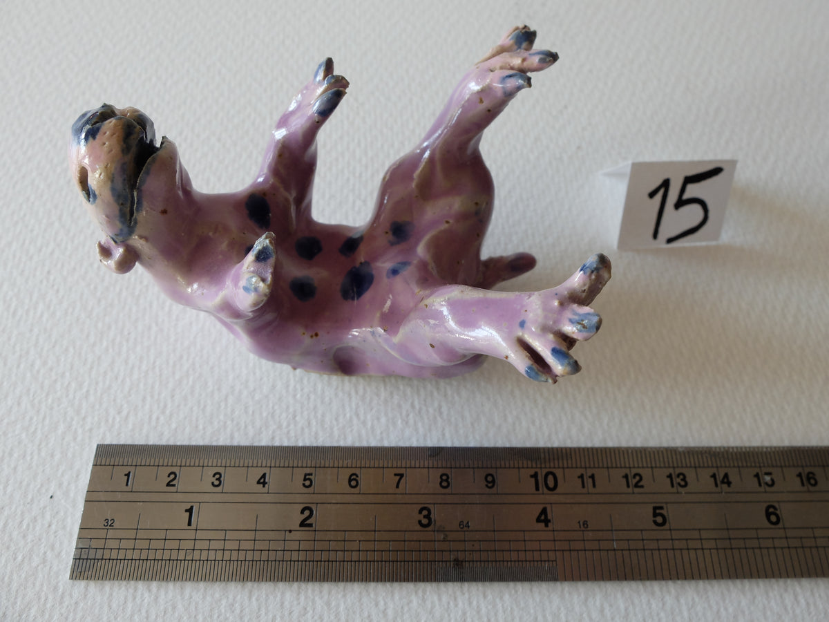 The Playful Creature (#15) – Handcrafted Ceramic Animal Figurine